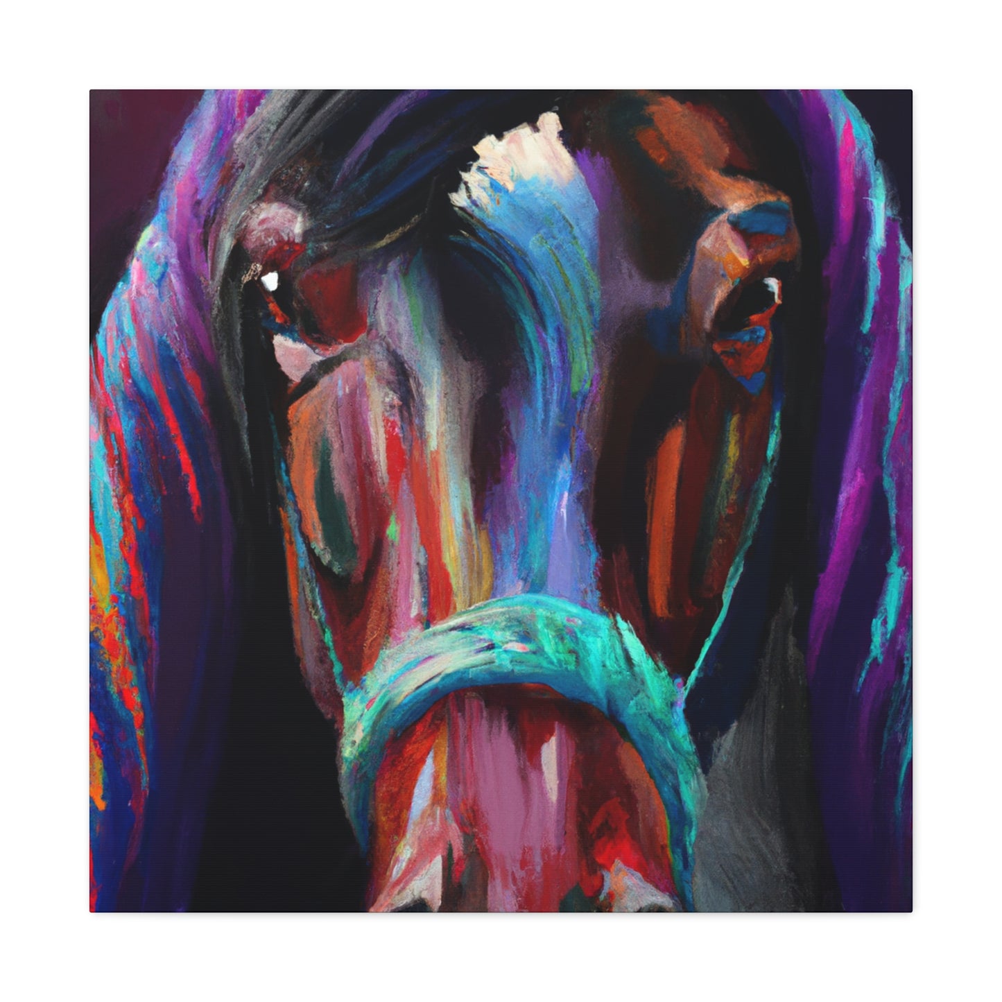 "Horse Prism" - Canvas