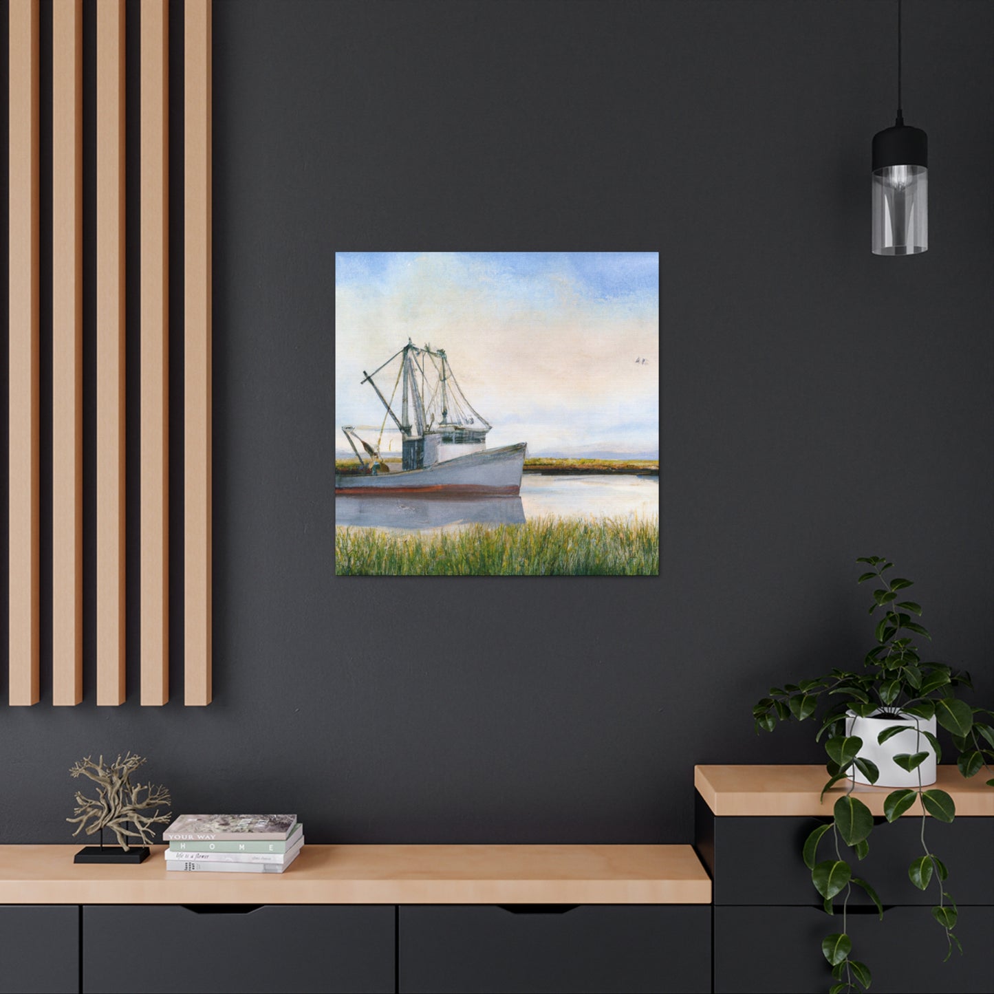Skylit Shrimpings. - Canvas