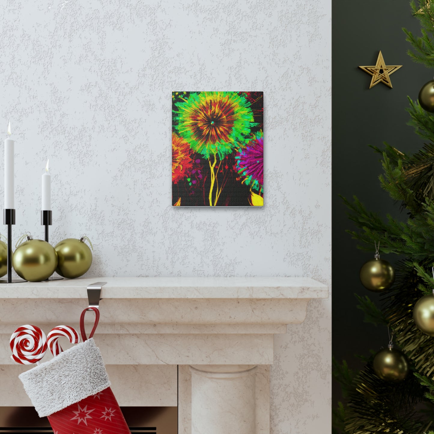 Radiant Blooms. - Canvas