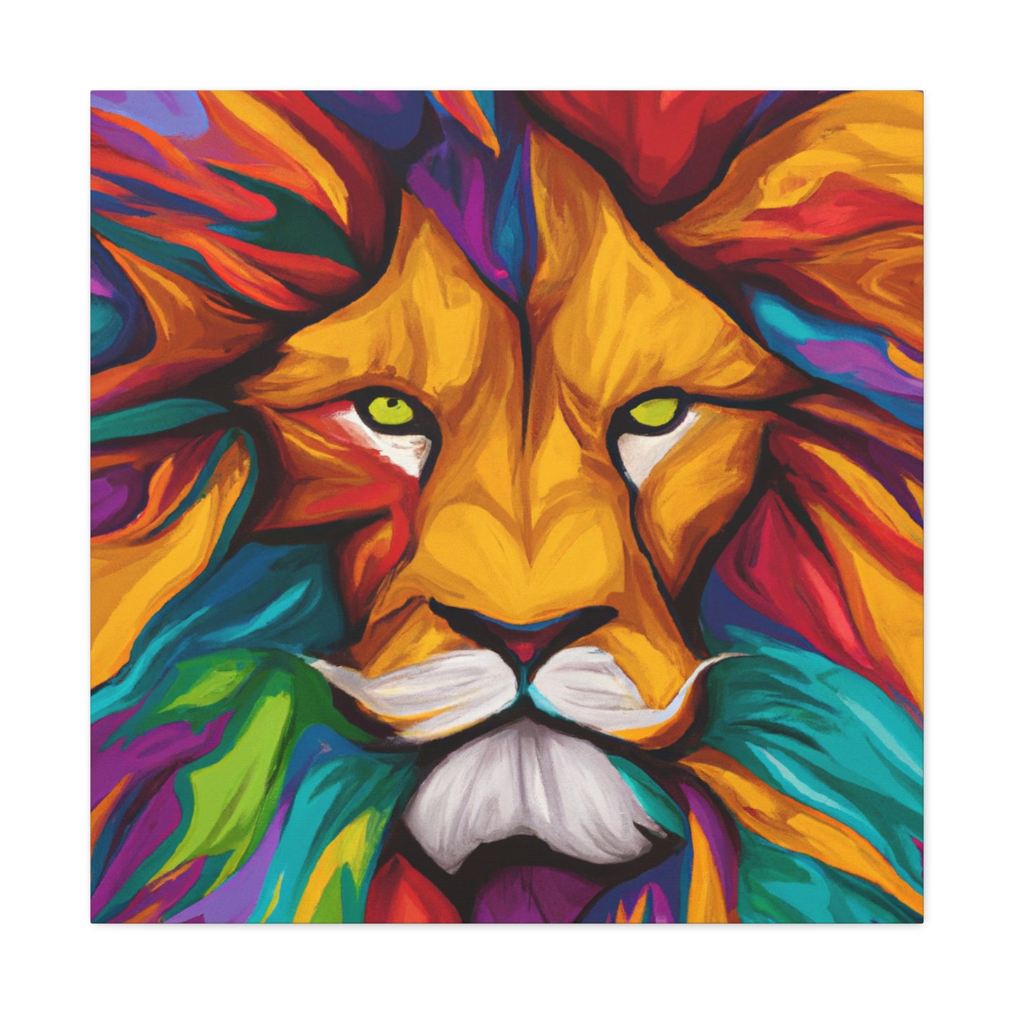 "Lion Flare" - Canvas