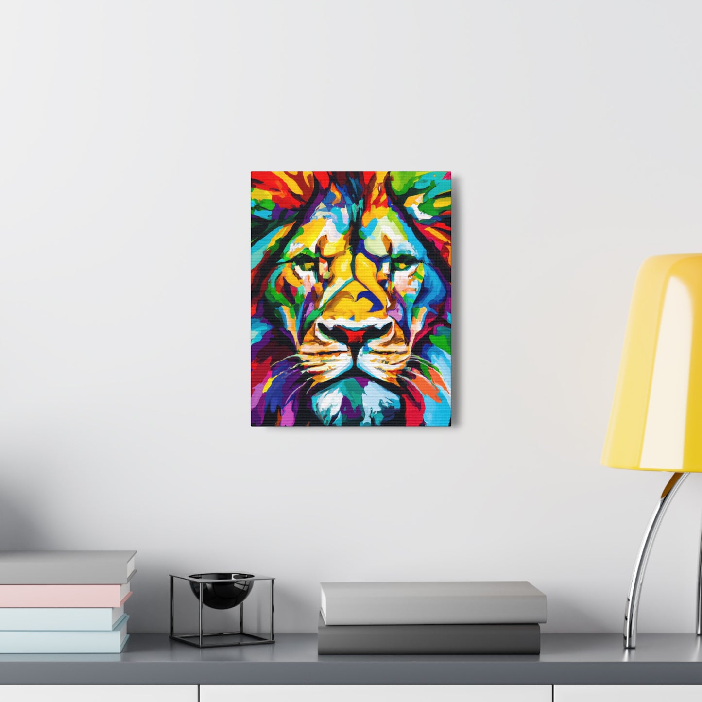 Lion Prism. - Canvas