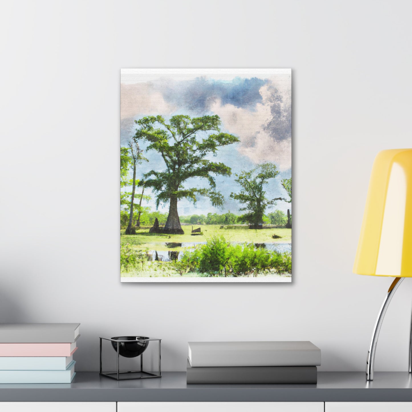 Lagniappe Louisiana Landscape - Canvas