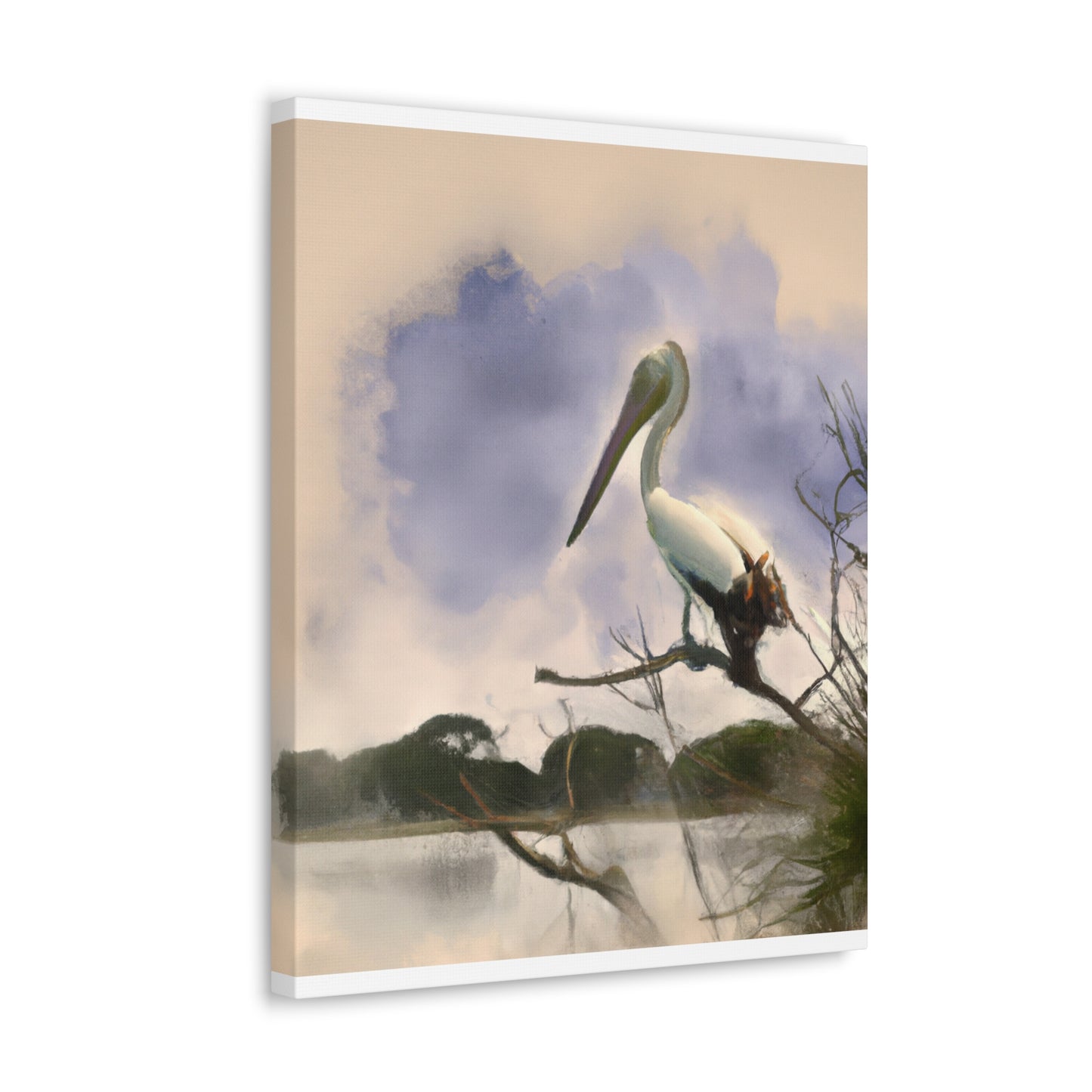 "Aquatic Pelican Dream" - Canvas