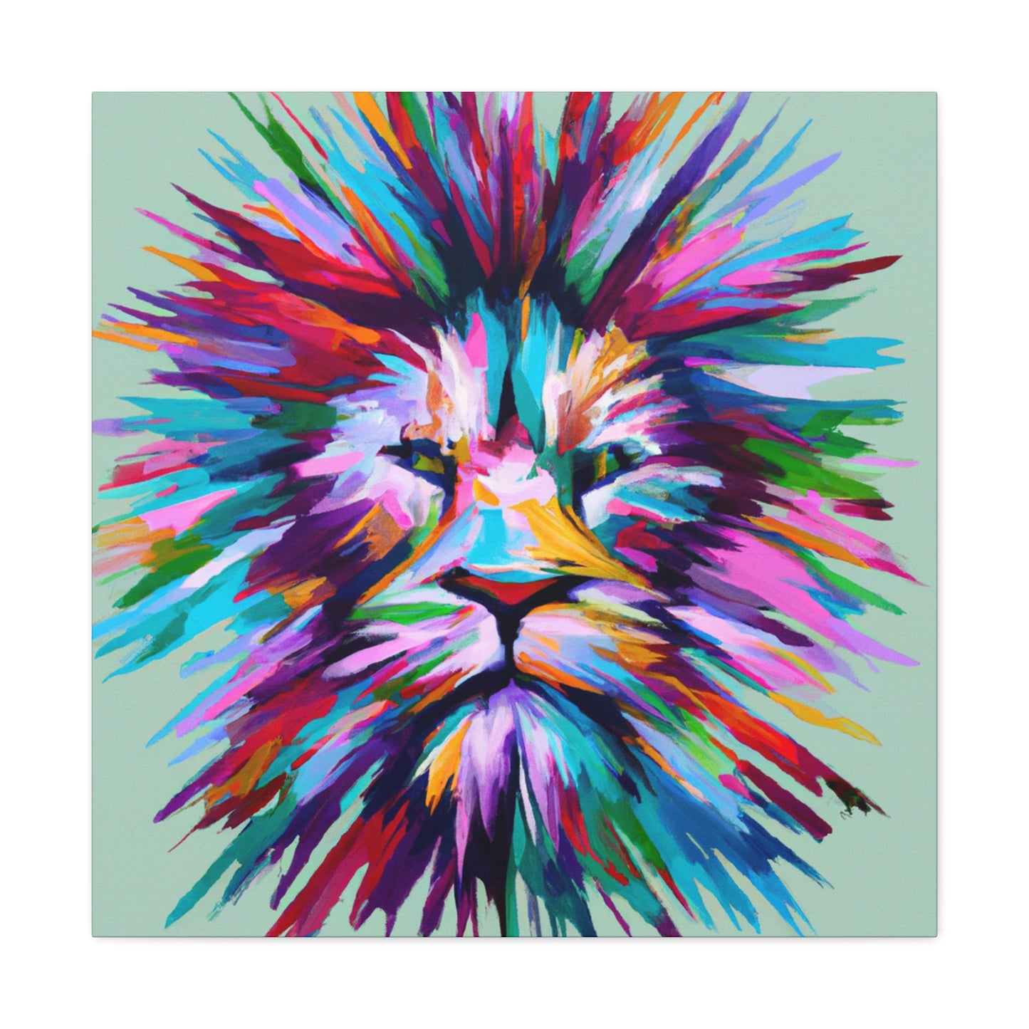 Vivid Mane - Canvas