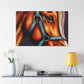 Rainbow Equine. - Canvas