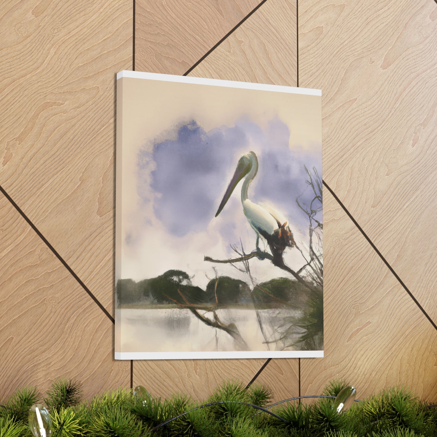 "Aquatic Pelican Dream" - Canvas