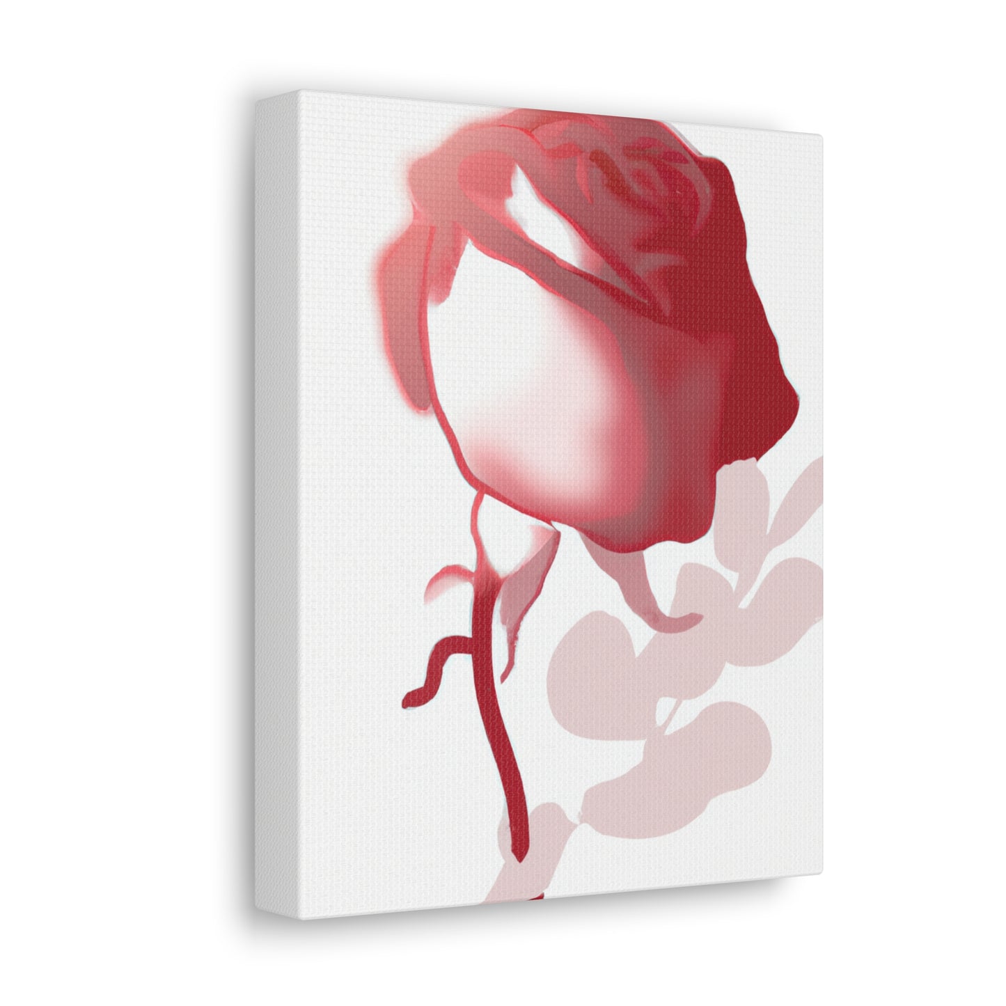 Abstract Floral Blush - Canvas
