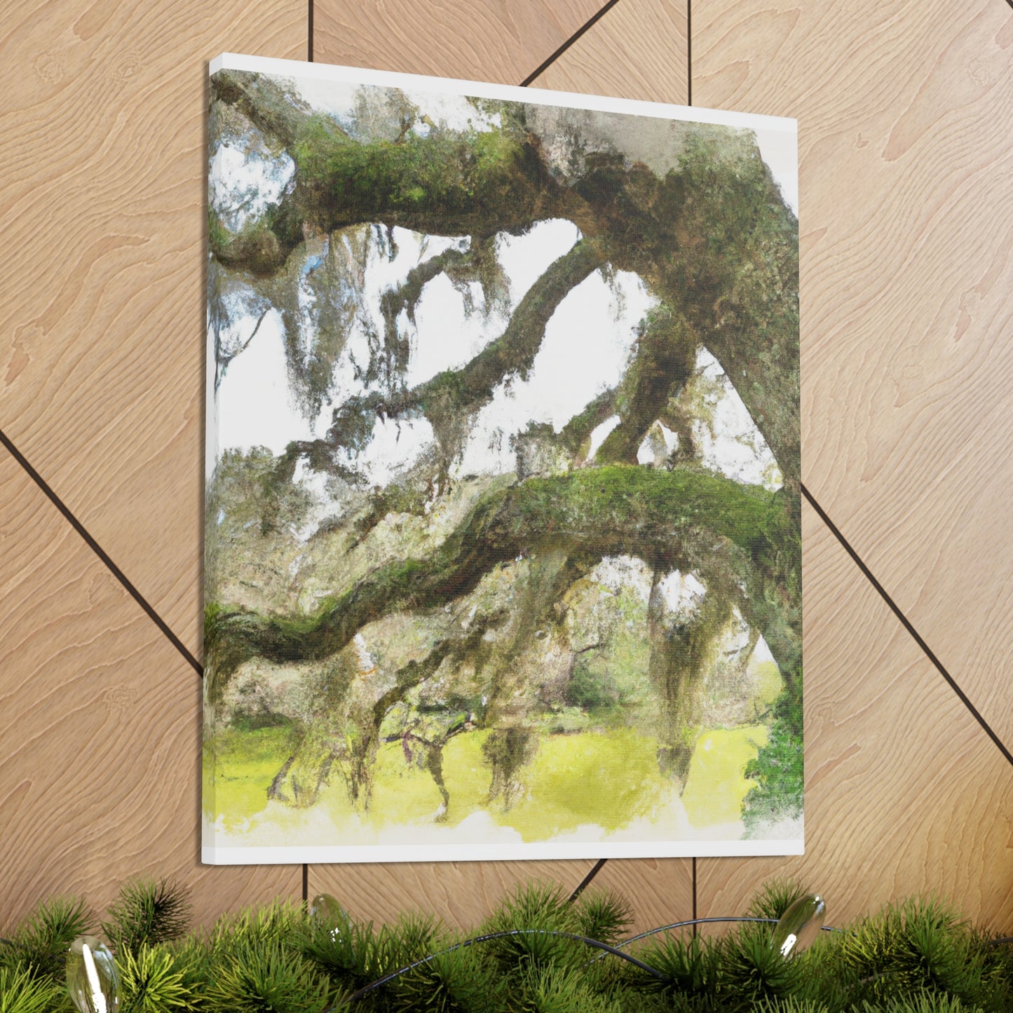 Live Oak Dreaming. - Canvas