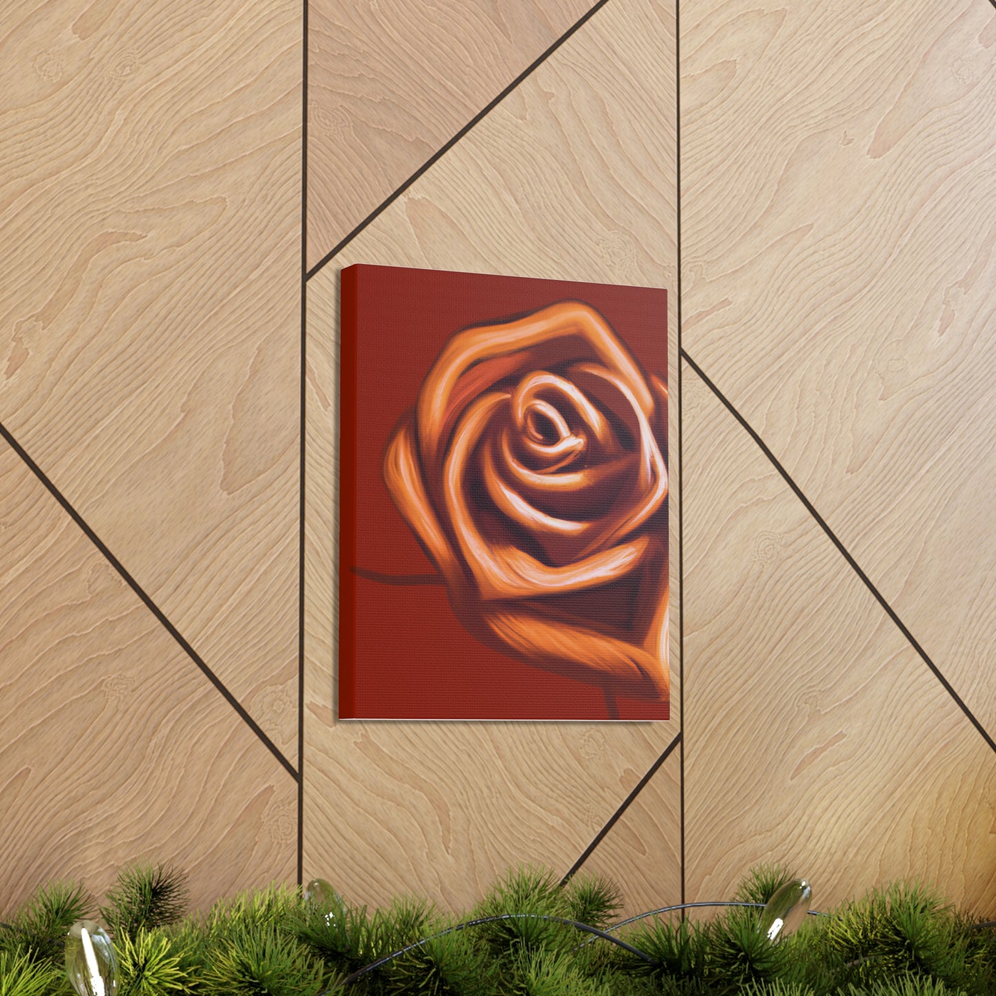 Rose Petal Bliss - Canvas