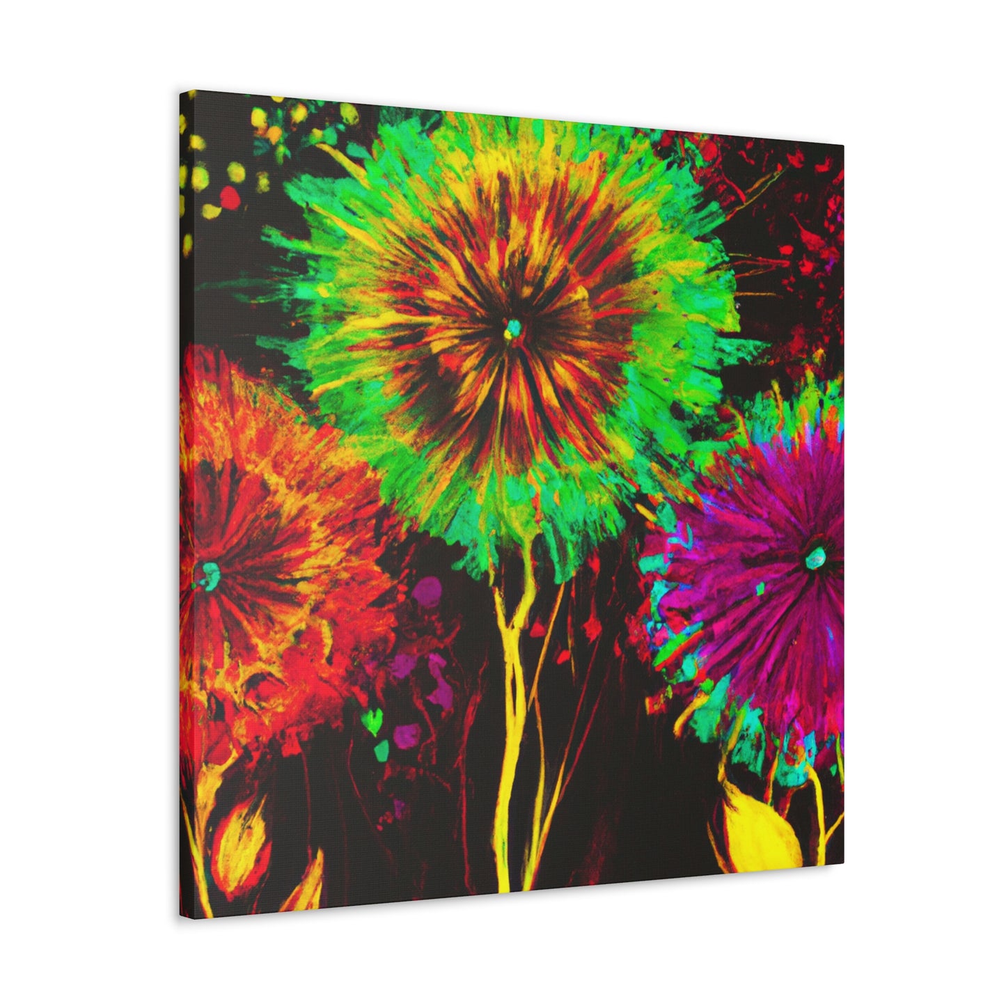 Radiant Blooms. - Canvas