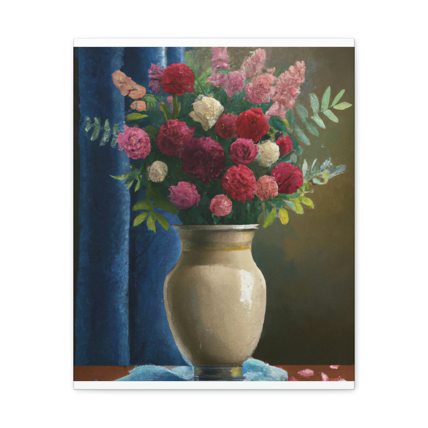 Floral Fantasia. - Canvas