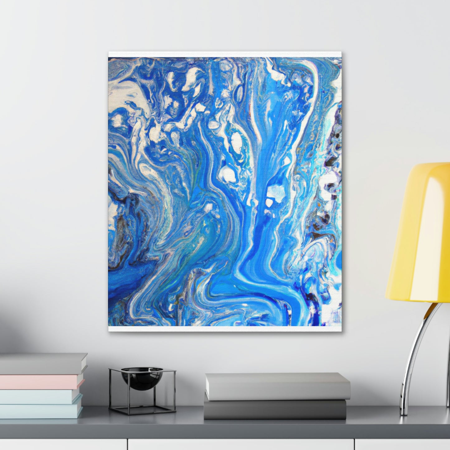 Aqua Bliss. - Canvas