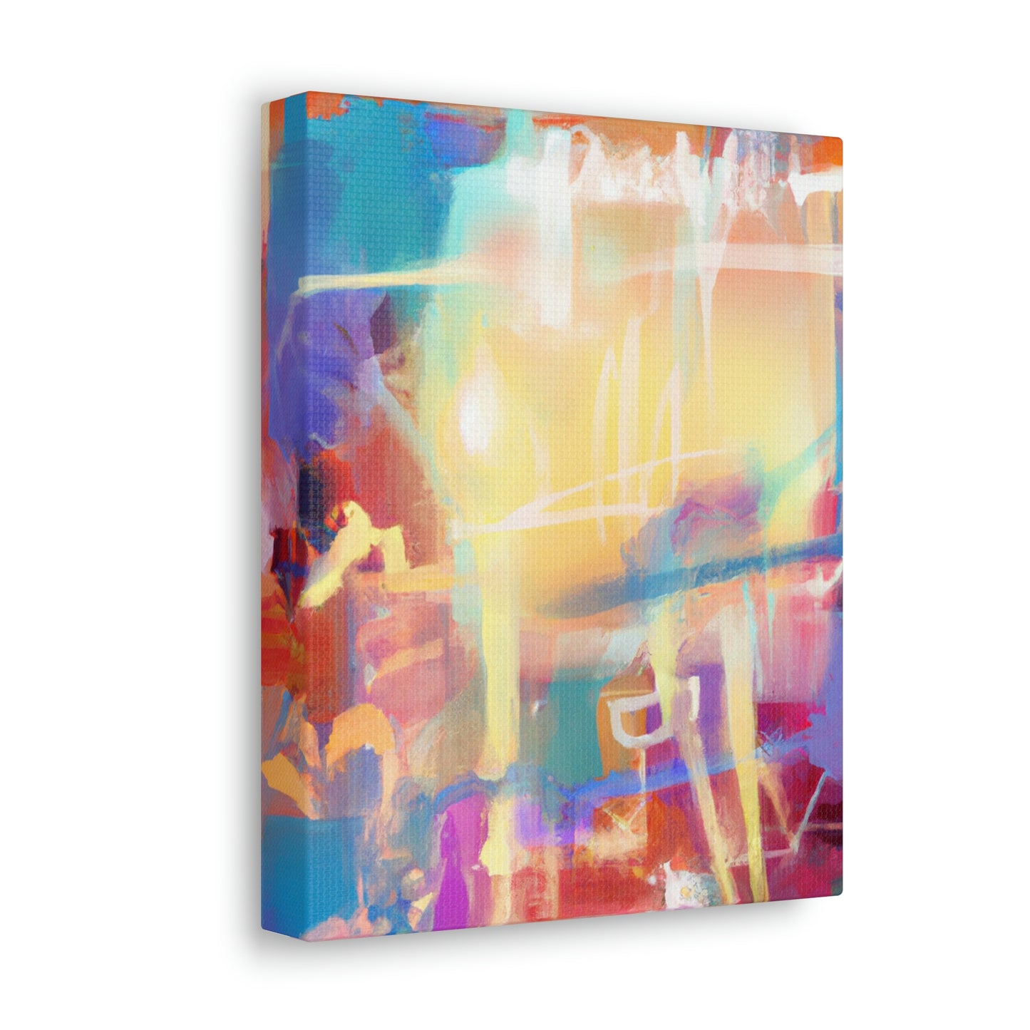 Cosmic Bloom. - Canvas