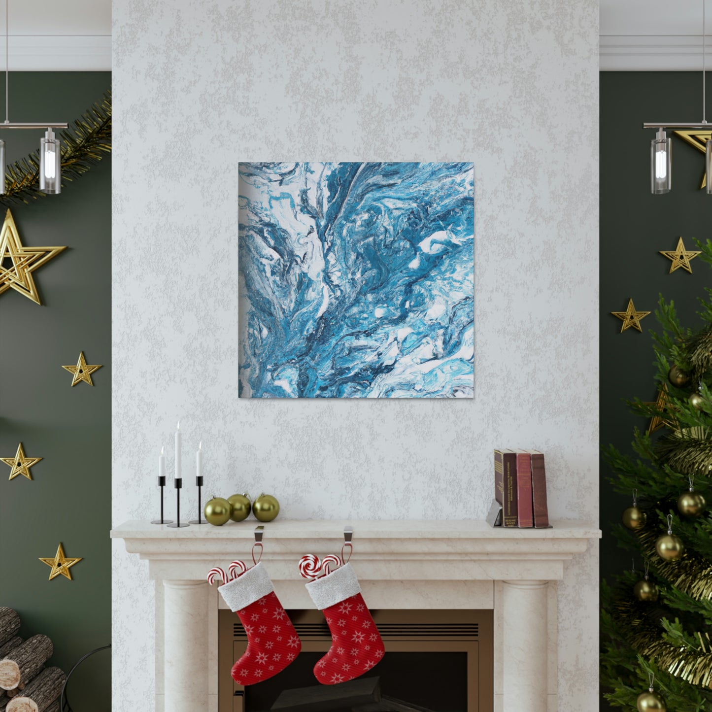 Aqua Bliss - Canvas