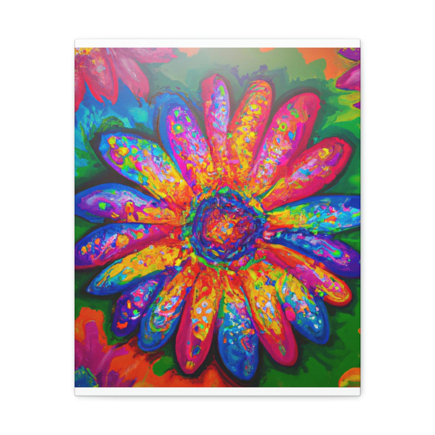 Vivid Blooms. - Canvas