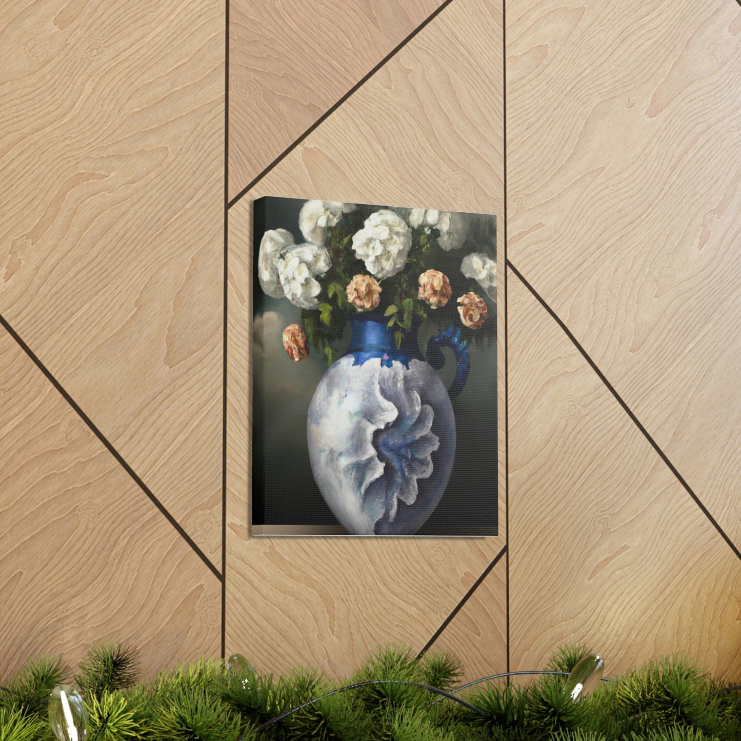 Floral Eternity Bliss - Canvas