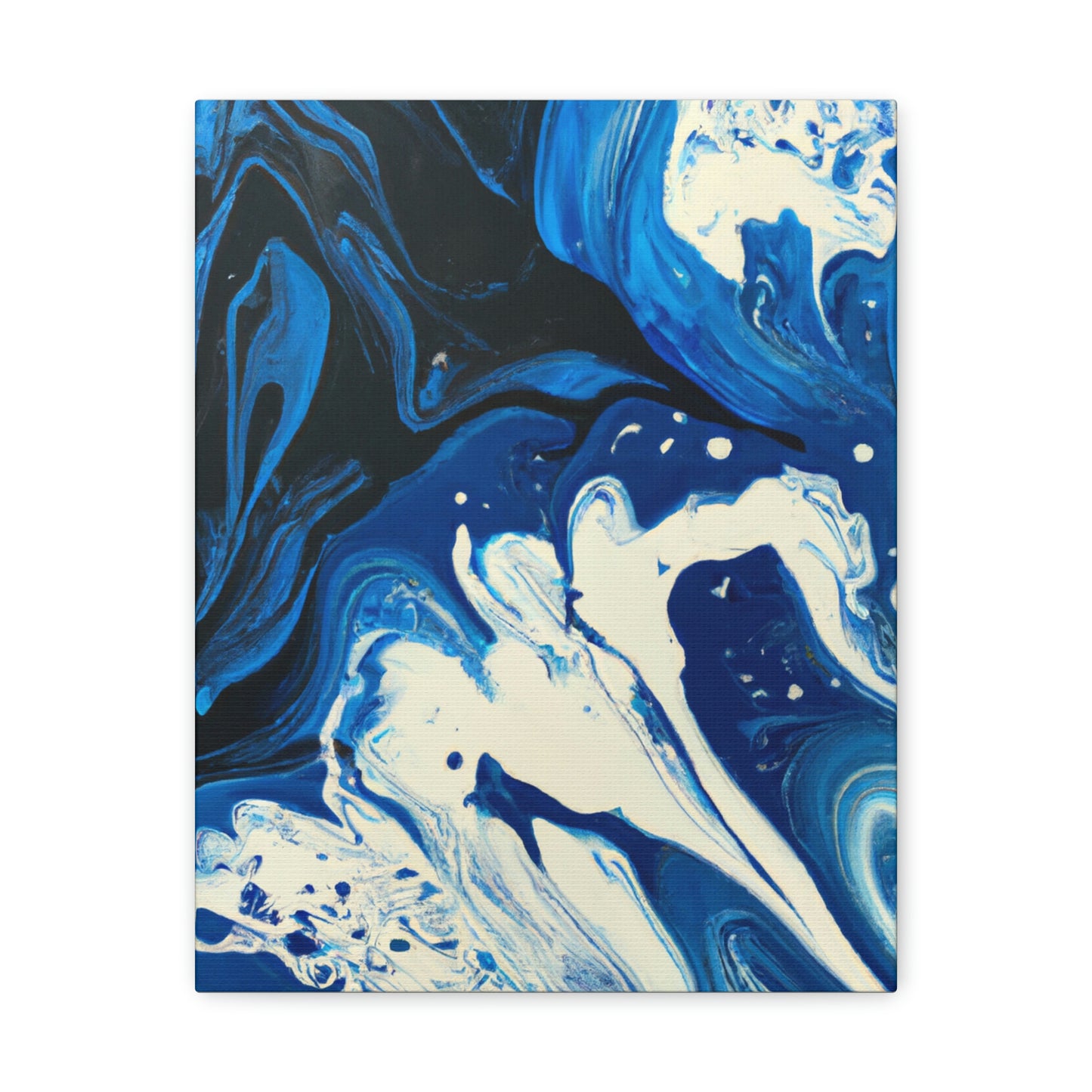 Blue Flux - Canvas