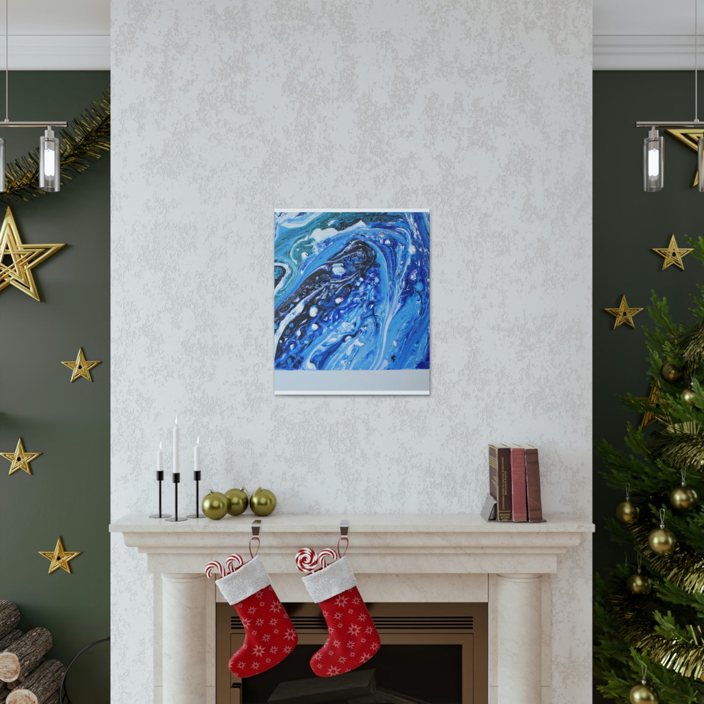 "Aqua Bliss" - Canvas