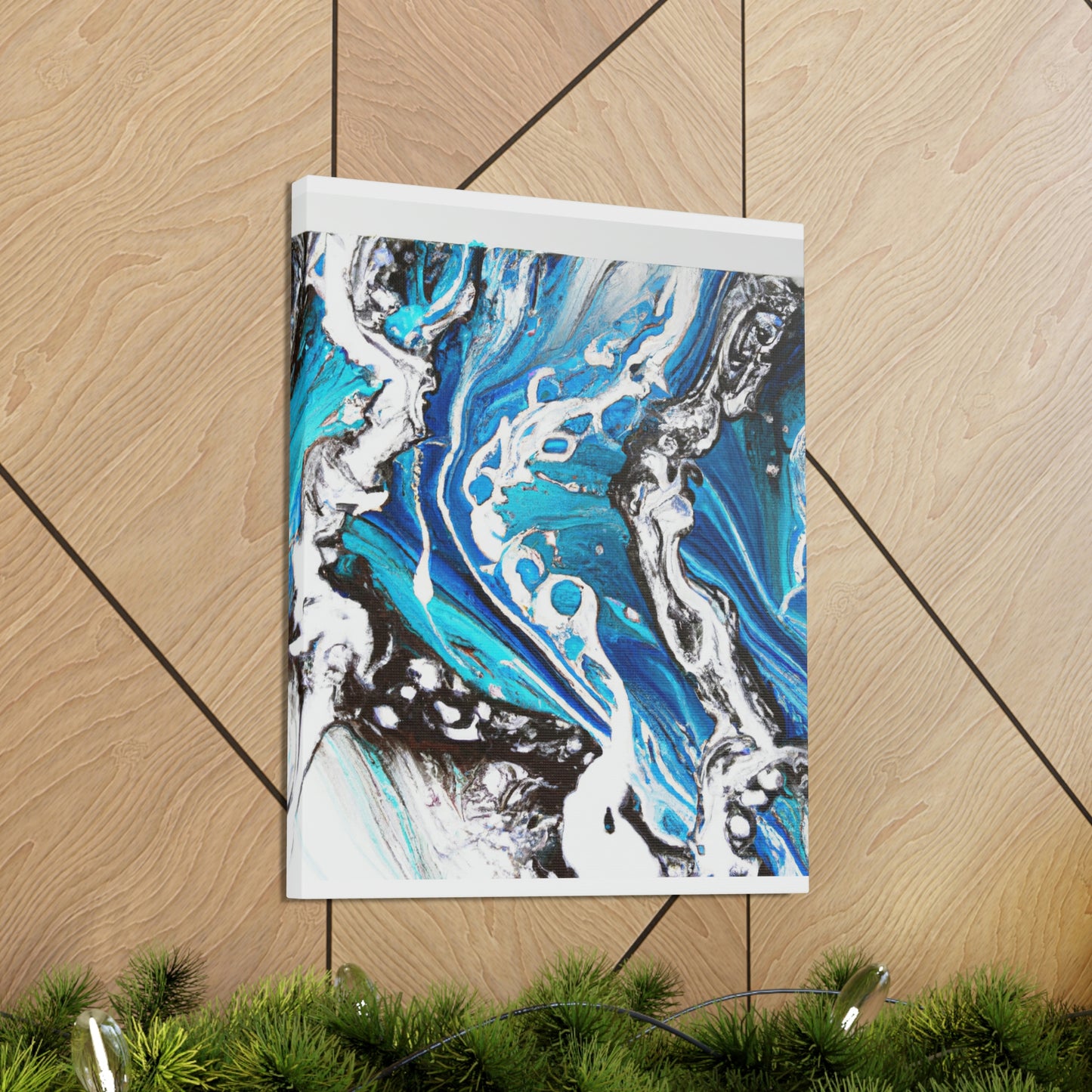 Blue Splendor. - Canvas