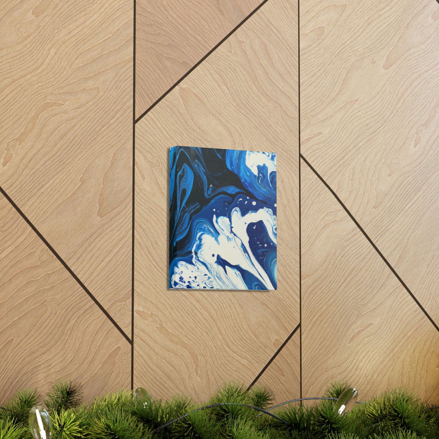 Blue Flux - Canvas
