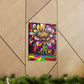 Groovy Bloom. - Canvas
