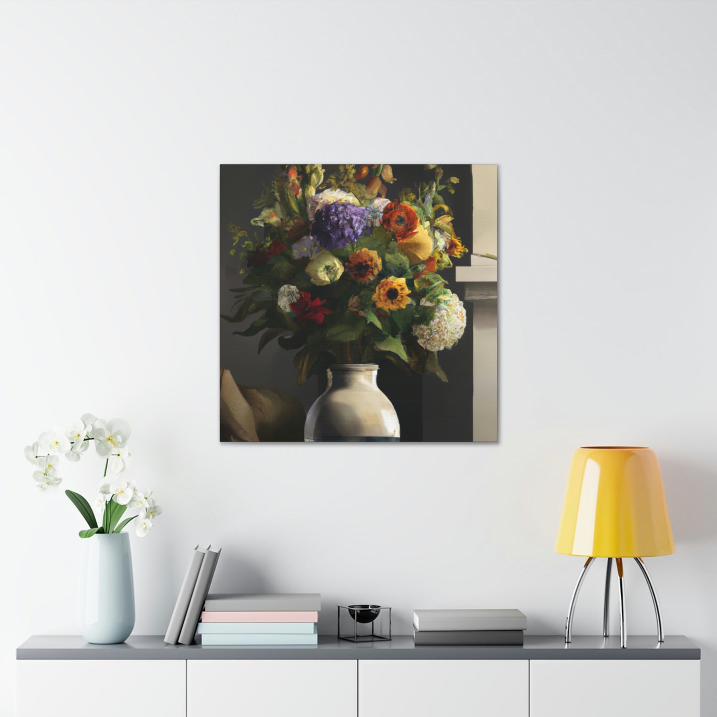 Floral Splendor Dream. - Canvas