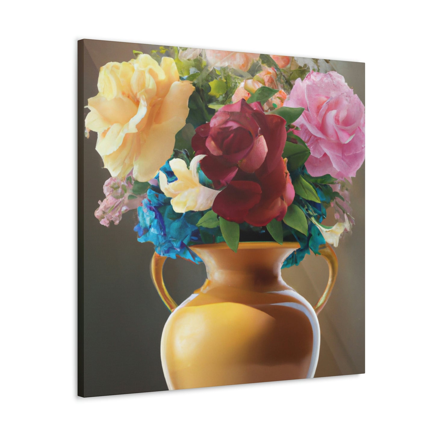 Vase Blossom Splendor - Canvas