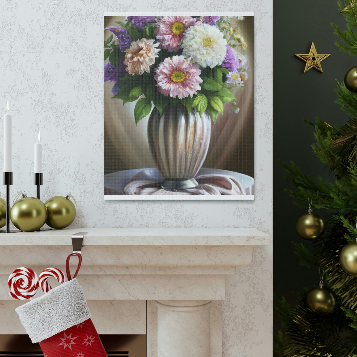 Flower Petal Bliss. - Canvas