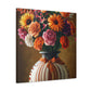 Fluid Floral Beauty - Canvas