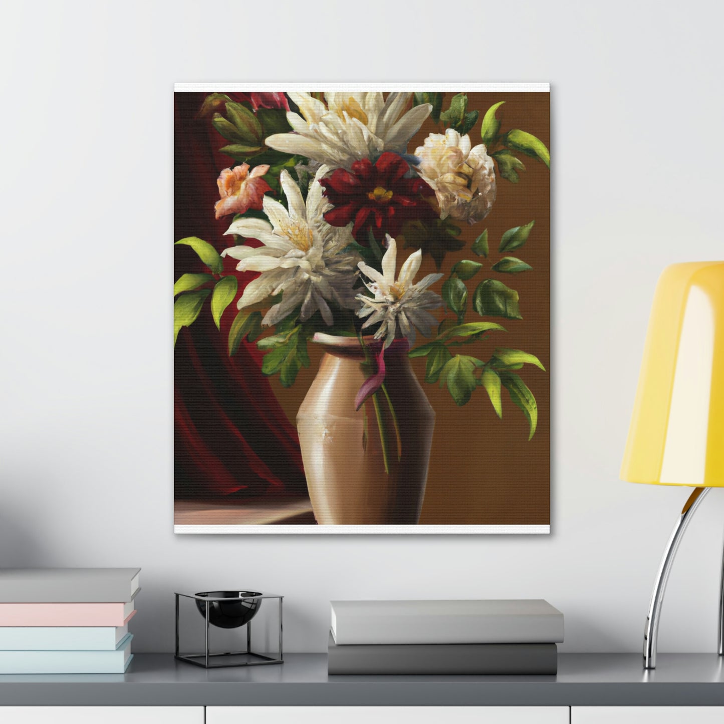 Vibrant Floral Awesomeness. - Canvas