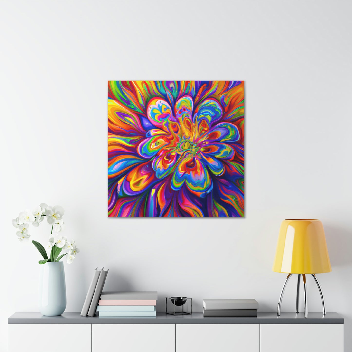 Blissful Blooms - Canvas