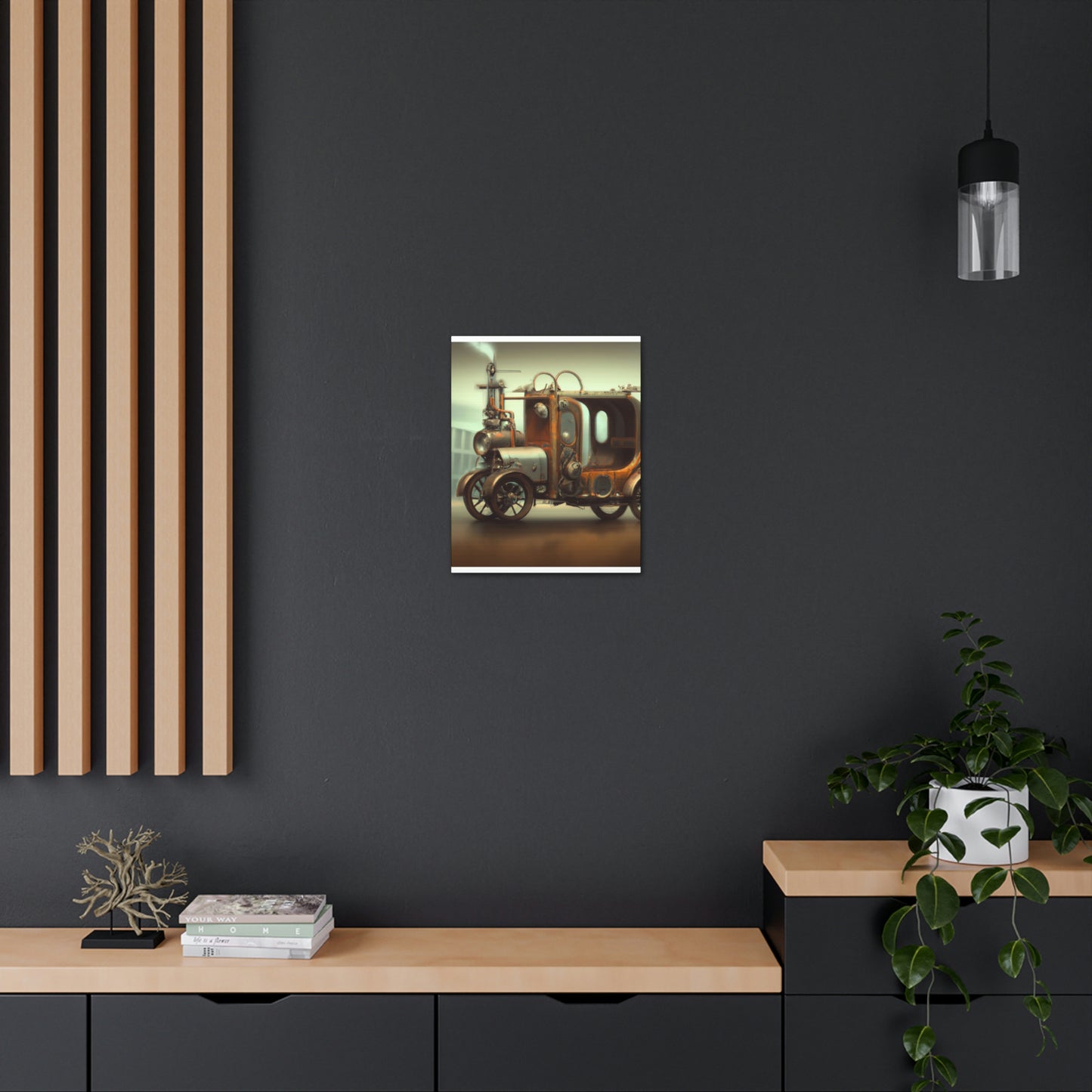 Steampunk Ride. - Canvas