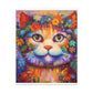Feline Floral - Canvas