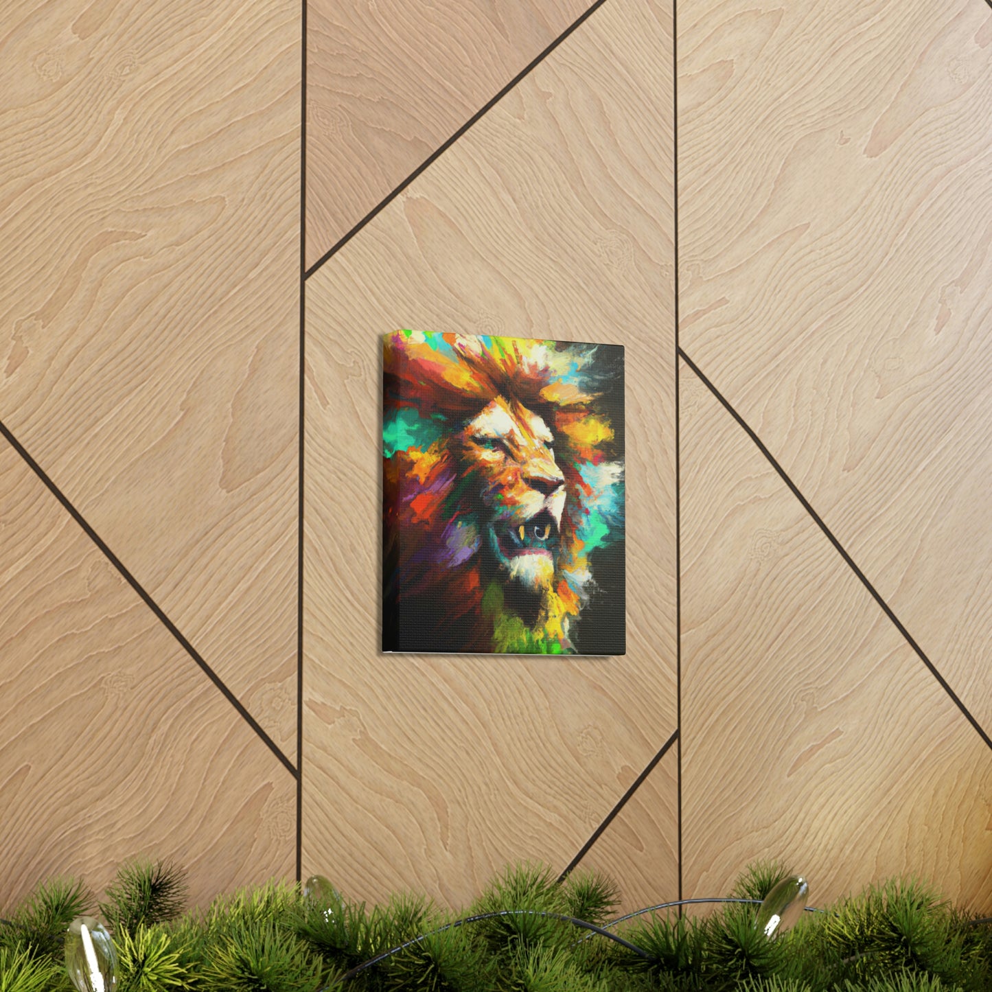 Rainbow Majesty - Canvas