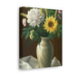 Floral Essence Glow. - Canvas