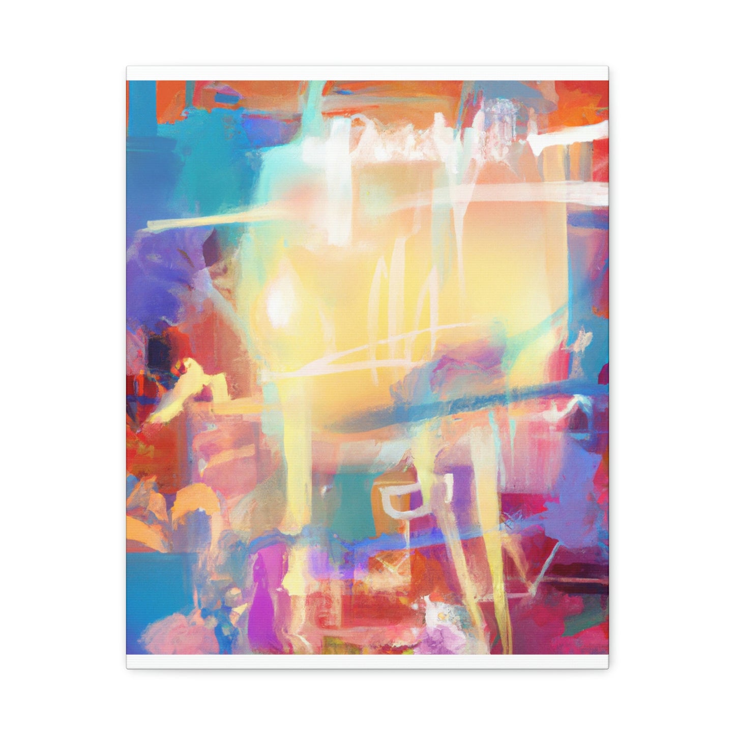 Cosmic Bloom. - Canvas