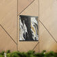 Gilded Liquid Chaos. - Canvas