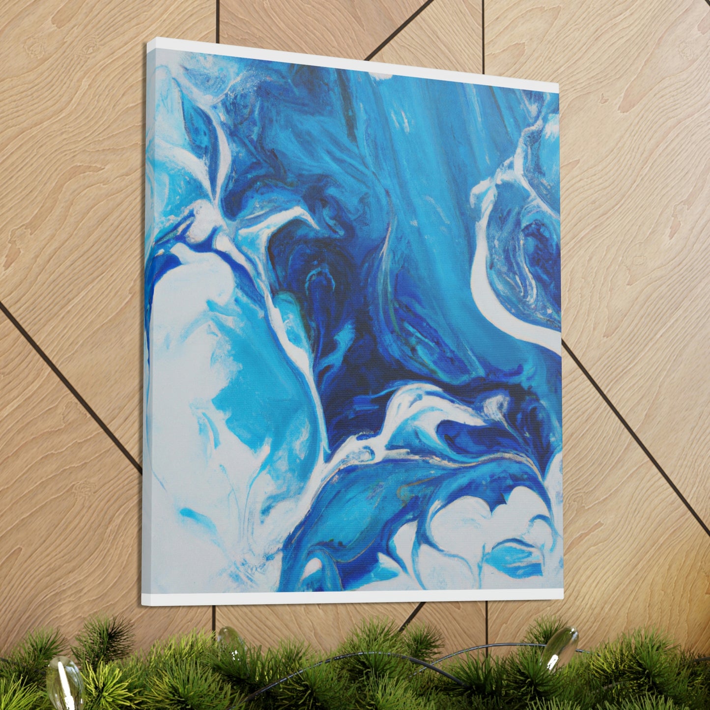 Epic Blue. - Canvas