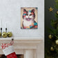 Kitty Blooms - Canvas