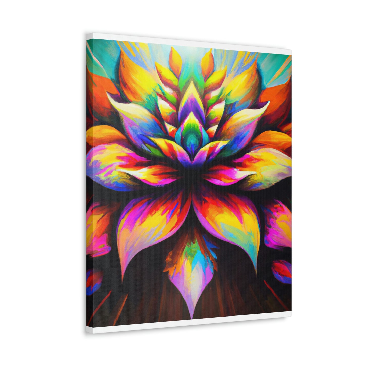"Vivid Blooms" - Canvas