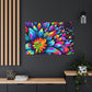 "Psychedelic Bloom" - Canvas