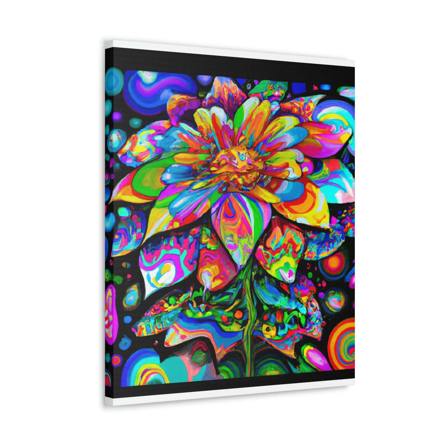 Colorful Joyful Bloom - Canvas