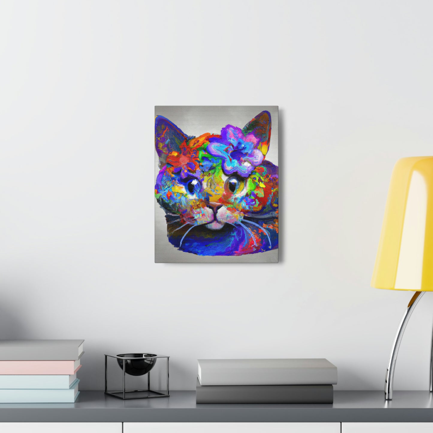 Dreamy Feline - Canvas