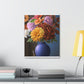 Floral Bloom Brilliance - Canvas