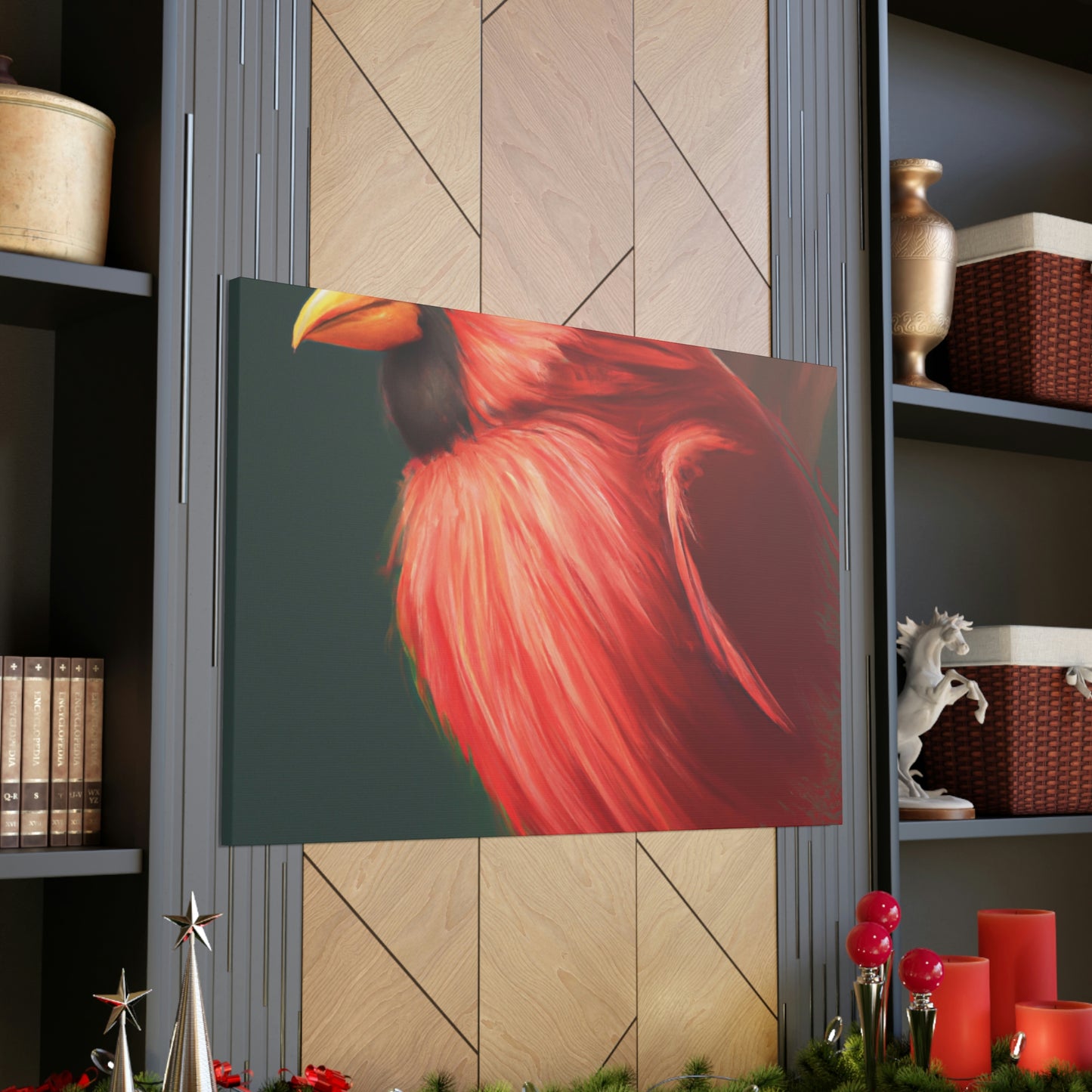 Redbird Sketch. - Canvas