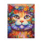 Feline Floral - Canvas
