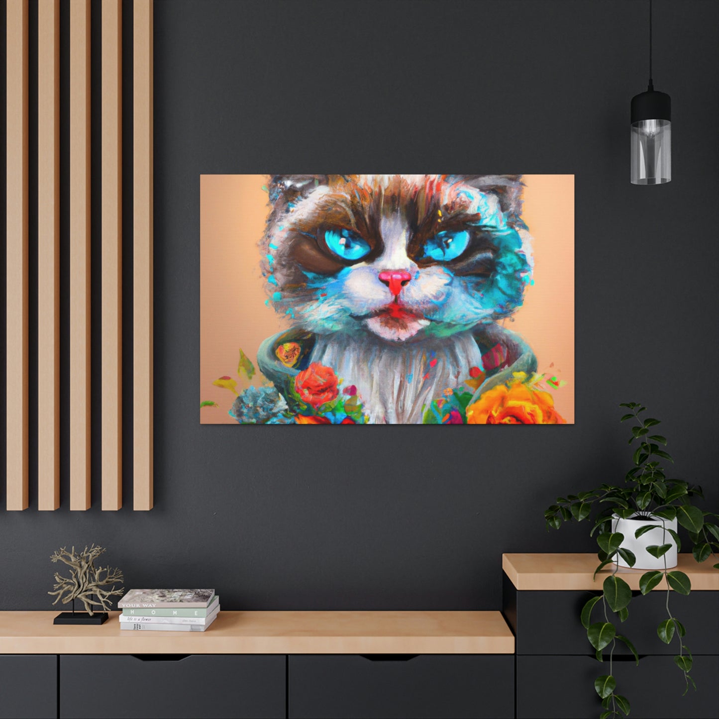 Flo-Cat - Canvas
