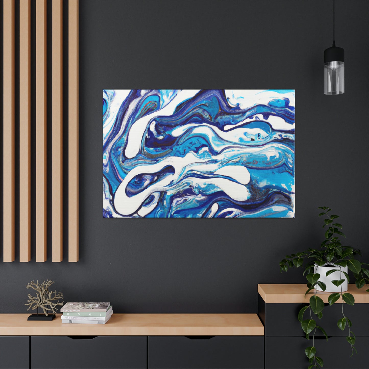 Mystic Stream. - Canvas