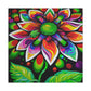 Vibrant Bloom. - Canvas
