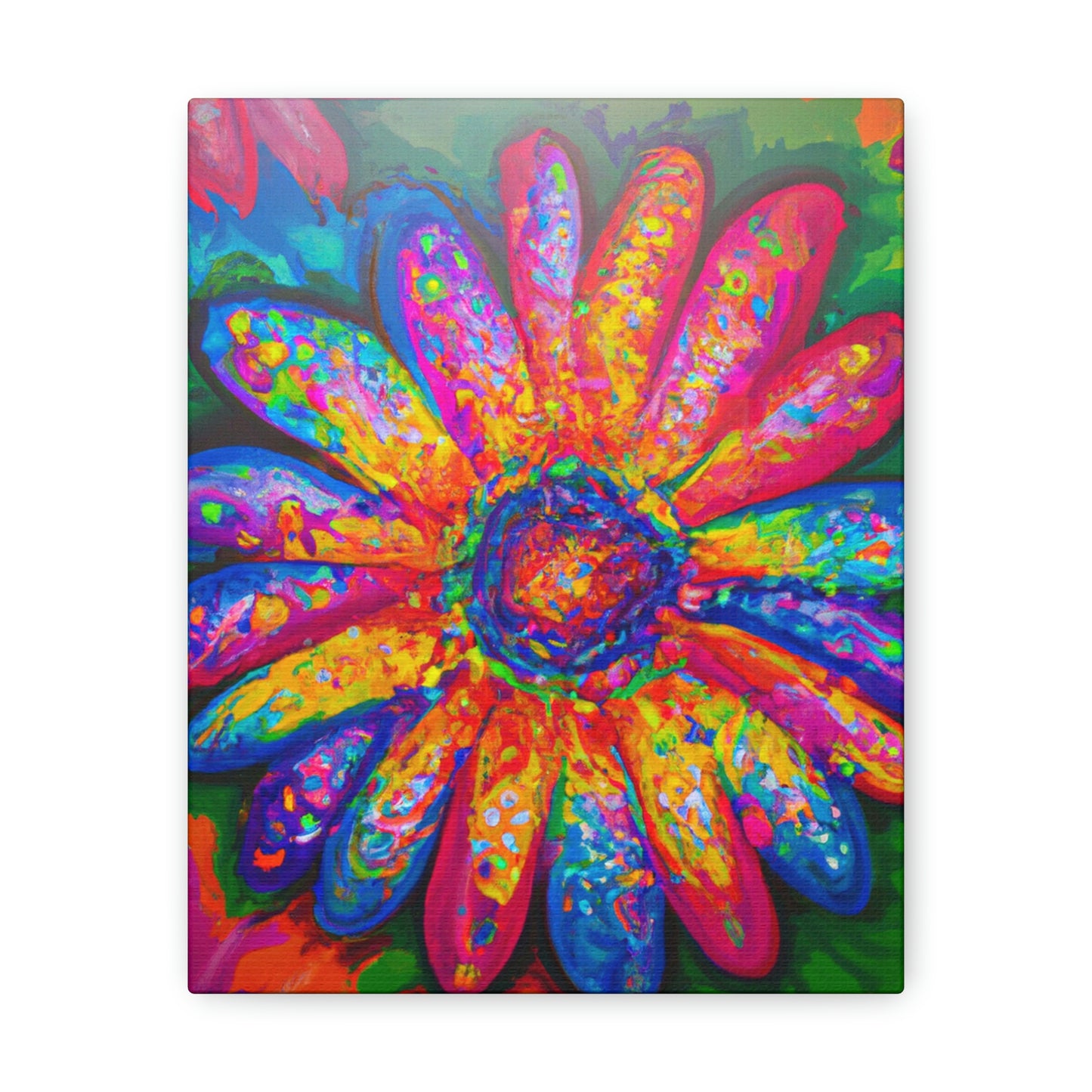 Vivid Blooms. - Canvas